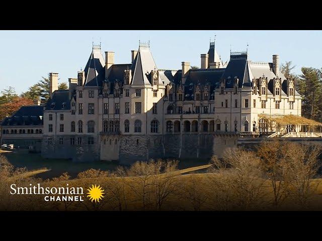 Vanderbilt's Biltmore Estate: 6 Years to Build, 43 Bathrooms  Aerial America | Smithsonian Channel