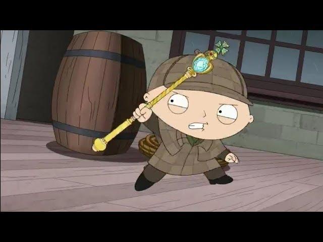 Stewie As Detective Sherlock Holmes - Family Guy