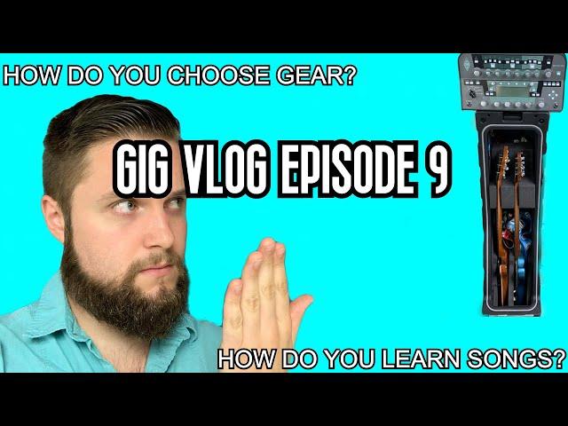 What Does an EVENT BAND Guitarist Do? || Gig Vlog #9