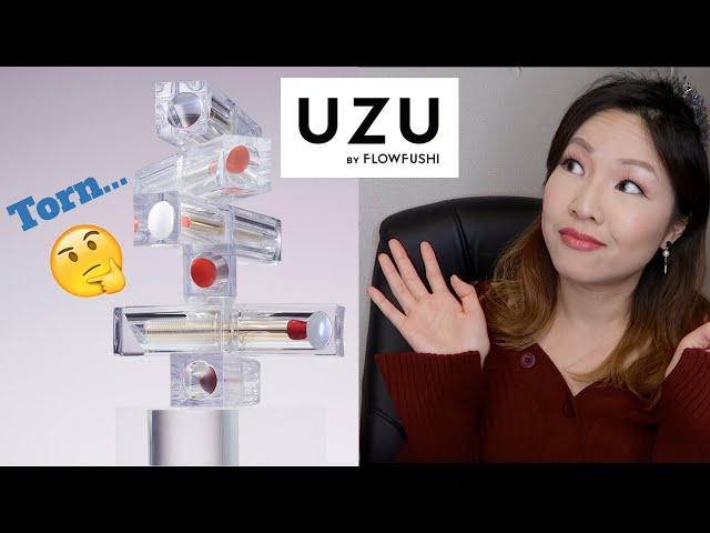 UZU by FLOWFUSHI 38℃ / 99℉ Lipstick リップスティック２色レビュー