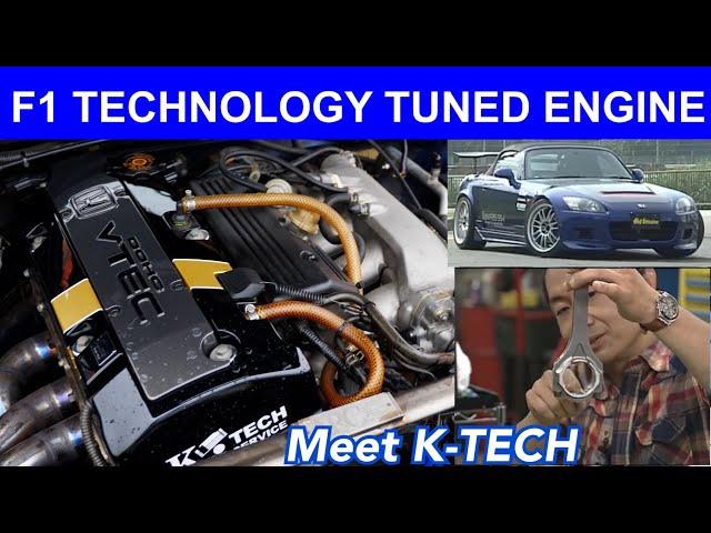 The finest Honda engine tuner in Japan who build engines using F1 technology, we meet K-Tech/JDM