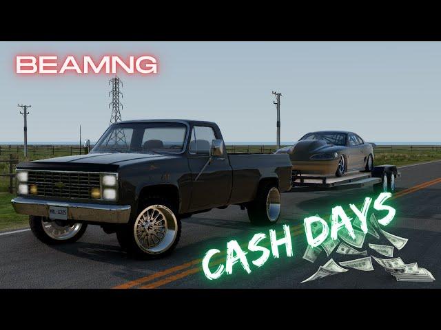 BEAMNG DRAG RACING- CASH DAYS -BeamNG.DRIVE /CRASHBOSSTV