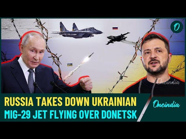 Russia Shoots Down Ukrainian MiG-29 Fighter Jet, Destroys Western Armor: '410 Ukrainian Troops Lost'