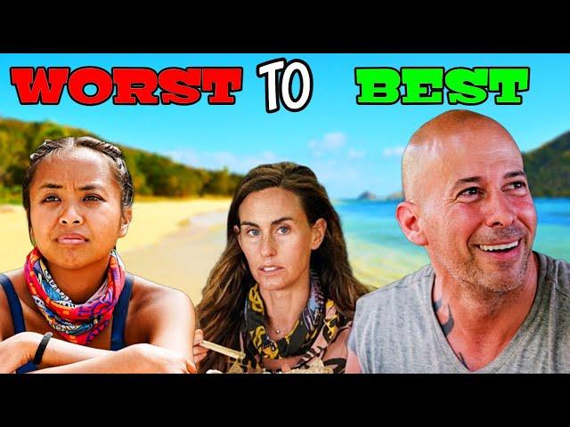 Every Survivor Winner Worst to Best