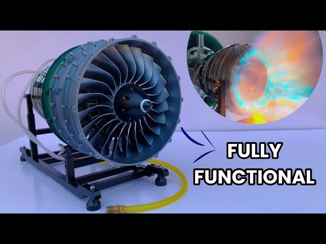 Making a Fully Functional Jet Engine | diy Jet Engine | Turbofan Engine