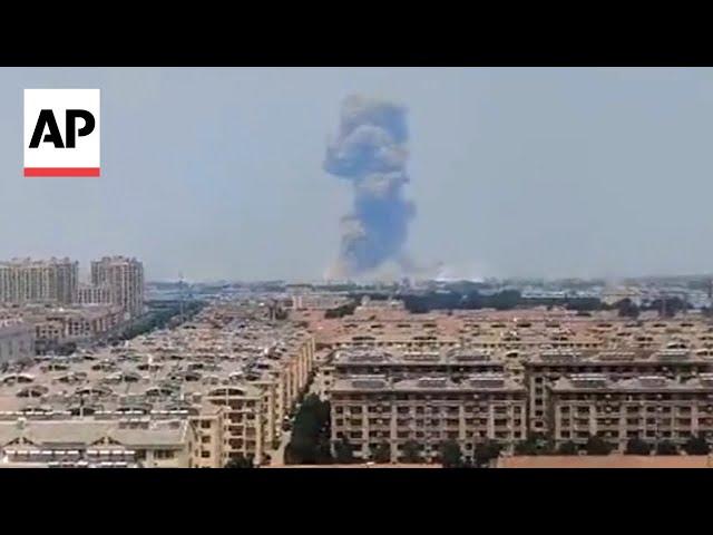 At least 5 dead in chemical plant explosion in China, CCTV reports