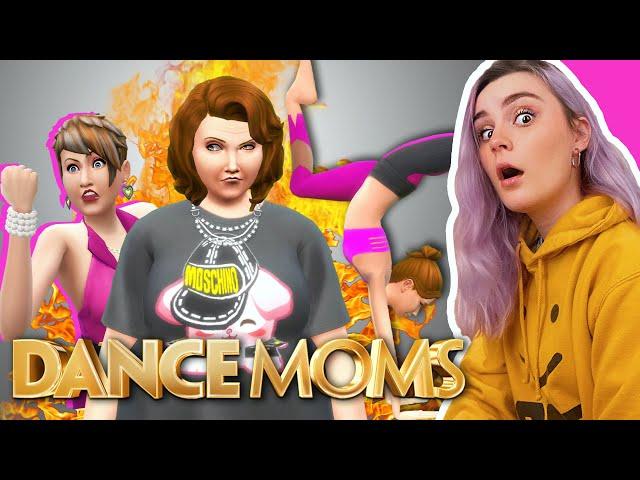 I made an episode of DANCE MOMS in The Sims 4