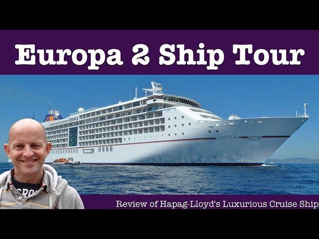 Hapag Lloyd Cruises Europa 2 Cruise Ship Tour. World's Most Luxurious Ship?