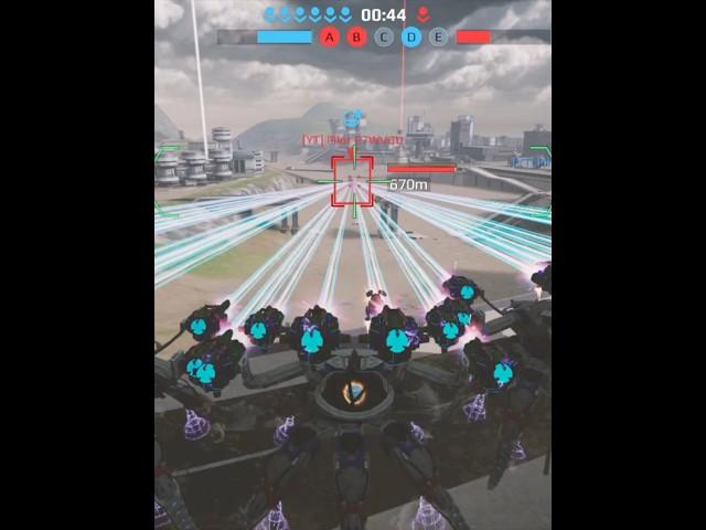6 TAJEA DAGON SHOOTING AT 1 TARGET ALL AT ONCE! || WAR ROBOTS SHORTS WR ||