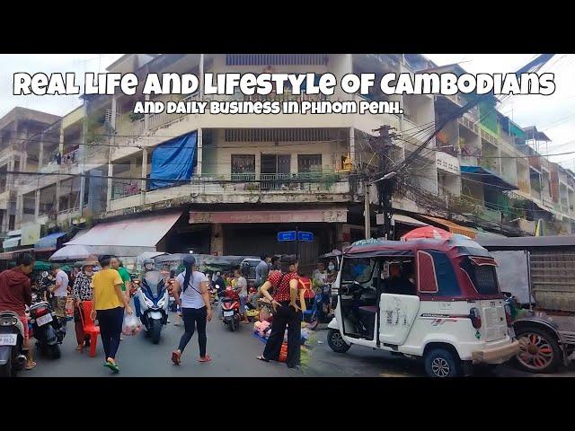 #Real life and lifestyle of Cambodians and daily business in Phnom Penh#Dailylife@frtfny #phnompenh