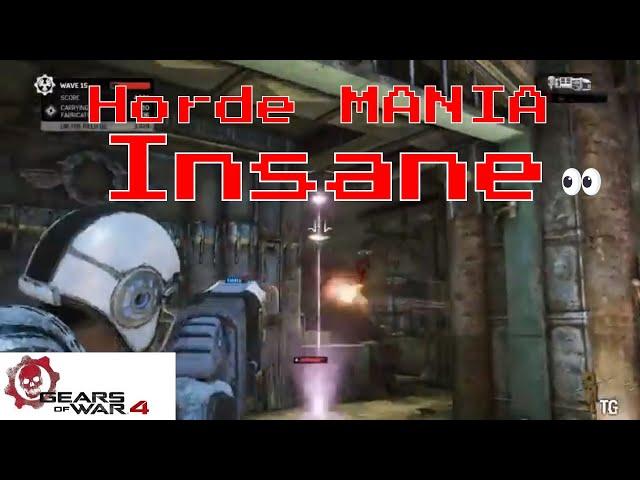 HE GOT 0 POINTS??! - Gears of War 4 - Horde Mania on INSANE (Midnight Omen Skins)