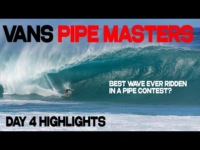 VANS PIPE MASTERS DAY 4 | XL PIPELINE