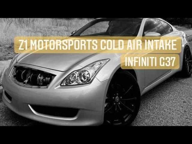 Z1 motorsports Infiniti g37 (370z) cold air intake kit