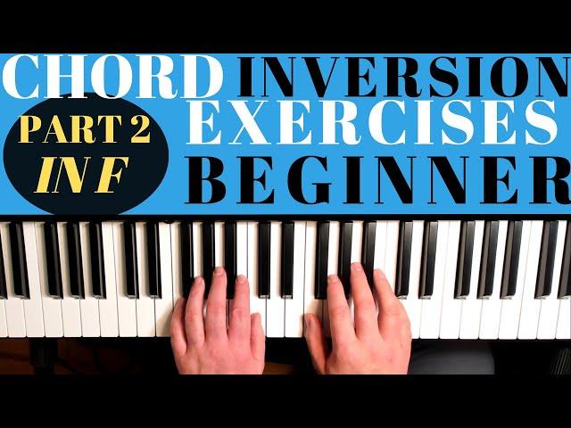 CHORDS! YOU need these Piano skills to be successful: F Chord Inversion PIANO Exercises