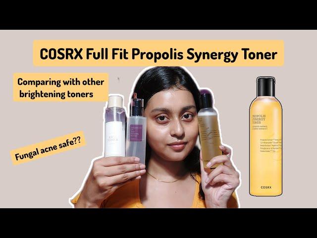 COSRX Full Fit Propolis Synergy Toner Review || Non-sponsored || My Experience + Comparison