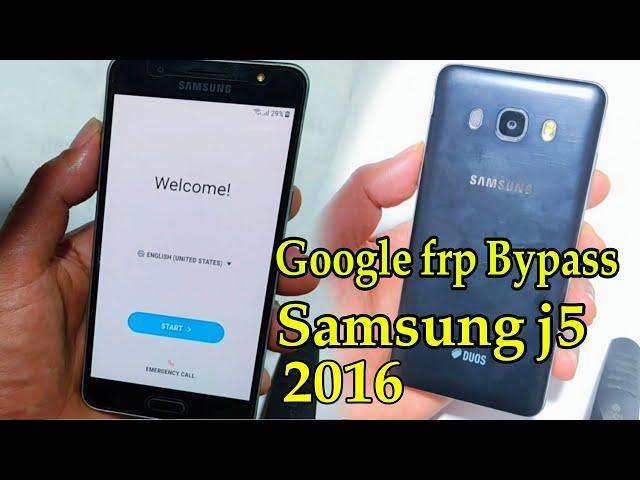 Samsung j510 J5-2016 Google FRP Bypass 2022 1M%