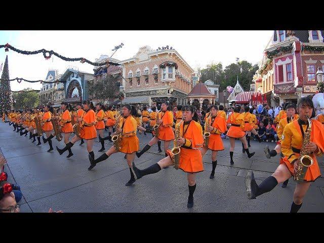 Kyoto Tachibana SHS Band - Disneyland(Anaheim) 2017 京都橘高校吹奏楽部