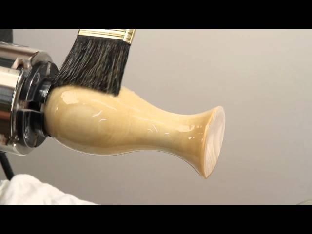 Applying Sanding Sealer (Woodturning How-to)
