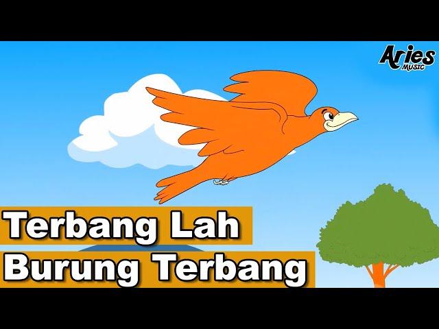 Alif & Mimi - Terbang Lah Burung Terbang (Lagu-lagu P.Ramli) Animasi 2D