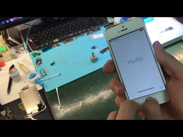 iPhone 5s нет сети. Часть 1.