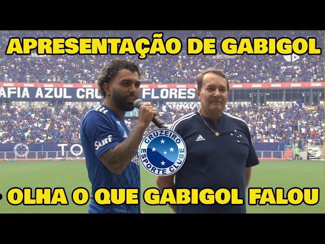 APRESENTAÇÃO DE GABIGOL NO CRUZEIRO!