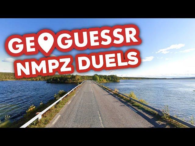 Playing NMPZ Duels - New Geoguessr Gamemode