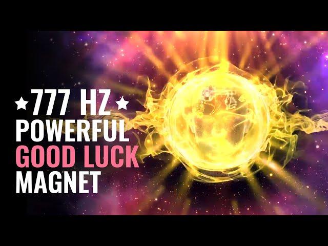 777 Hz Good Luck Frequency: Wealth Manifestation Frequency, Luck Subliminal