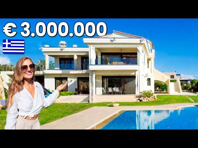 What €3 Million Gets You in Crete Greece: Luxury Property Tour with Sea Views