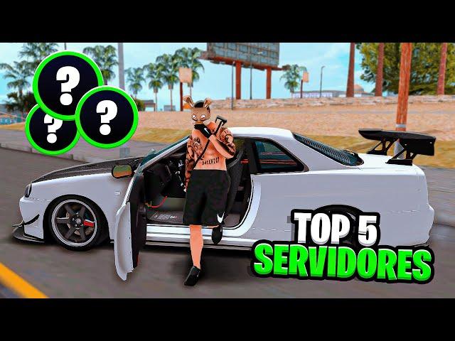 TOP 5 MELHORES SERVIDORES ROLEPLAY PARA JOGAR EM 2024 - GTA SAMP ANDROID/PC