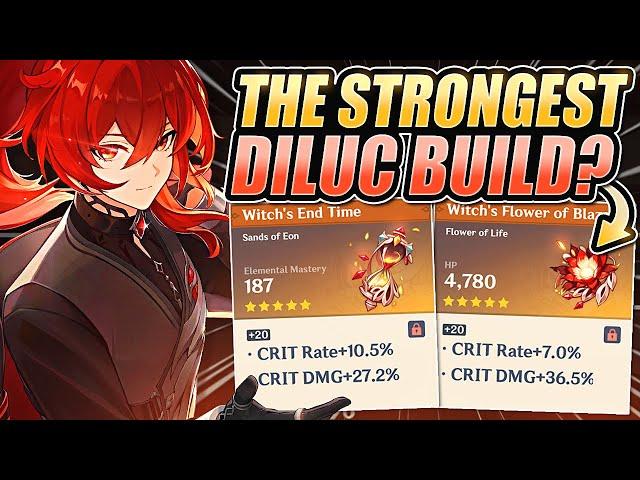 I Found The STRONGEST Diluc in Genshin Impact | Xlice Reviews Viewer Builds