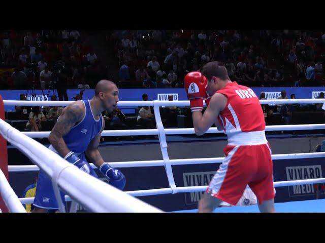 Quarterfinals  (63.5kg) KHARTSYZ Yaroslav (UKR) vs  THIAM CREUS Adrian (ESP) | EUBC 2022