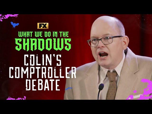 Colin’s Comptroller Debate - Scene | What We Do in the Shadows | FX