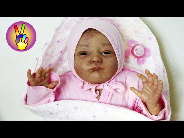 Кукла реборн обзор, распаковка нового реборна reborn doll. Детский канал Victoria Play Виктория Плей