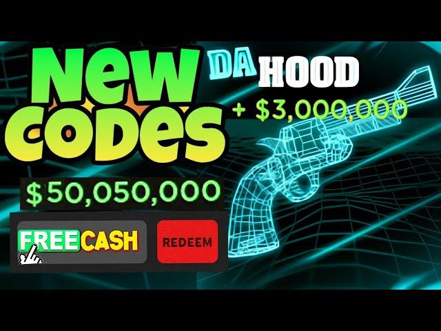 *NEW CODES* ALL WORKING CODES FOR DA HOOD 2024! ROBLOX DA HOOD CODES