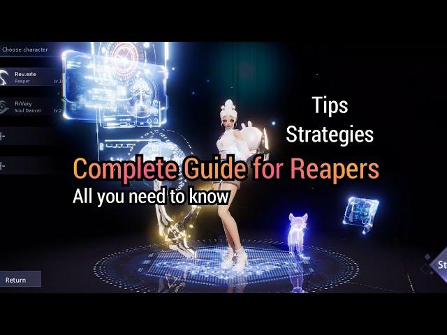 Complete Guide for Reapers| Dragon Raja