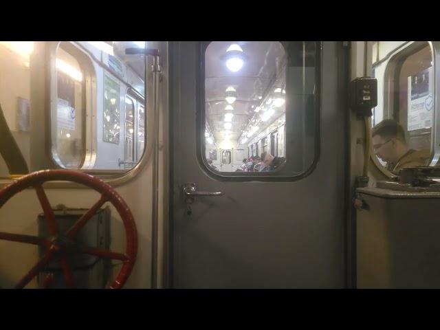 Em train unused middle cab saint Petersburg metro 2025-05