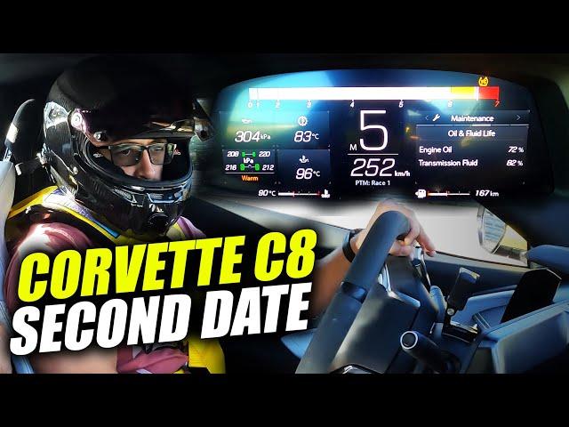 Corvette C8 - Faster ROUND 2!  Nürburgring Track Day :)