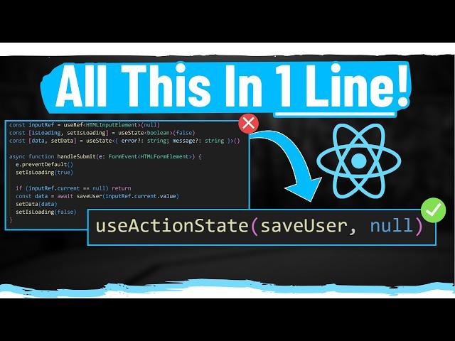 Learn useActionState In 8 Minutes - React Hooks Simplified