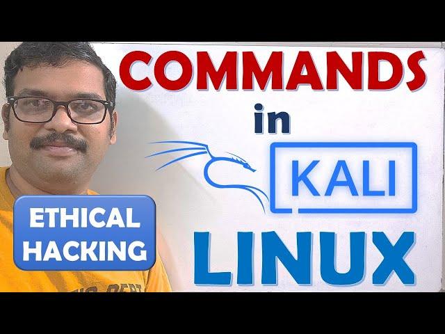 COMMANDS IN KALI LINUX || BASIC COMMANDS IN KALI LINUX || ETHICAL HACKING