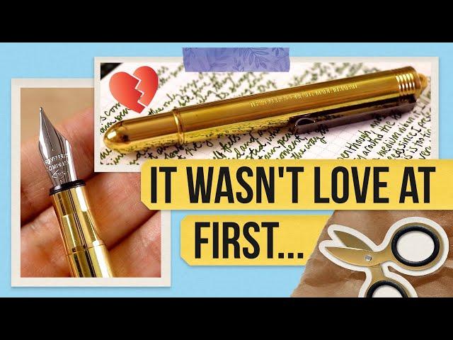 Portable Fountain Pen Review - How I Improved My Traveler's Company Brass Pen