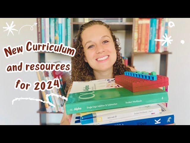 New Year, New Curriculum * Homeschool Curriculum for 2024 * Preschool * First Grade