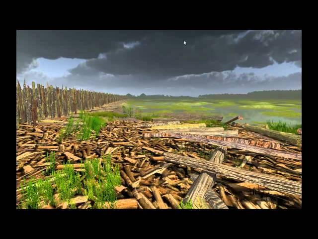 Flag Fen Archaeological Site Virtual Reconstruction