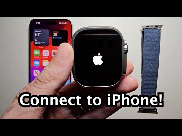 Apple Watch Ultra 2 How to Set Up & Connect to iPhone!