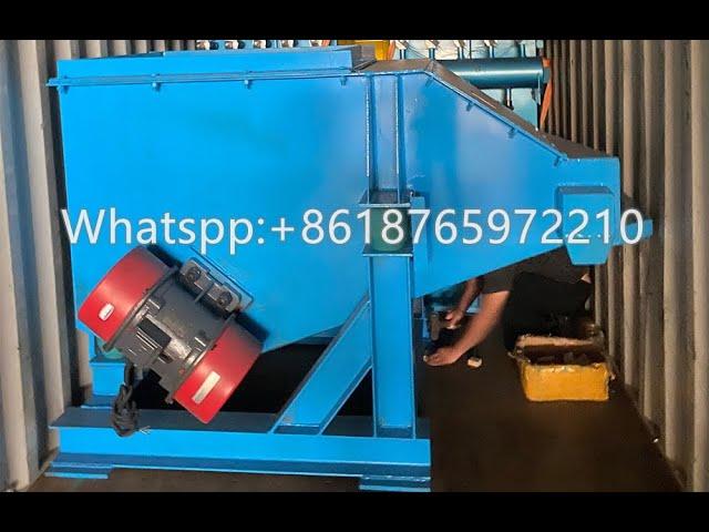 vibration sand crusher machine for foundry resin sand molding line