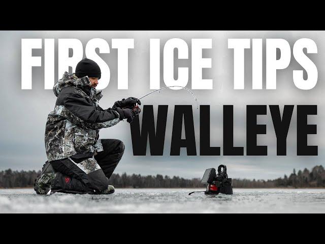 First Ice Walleye Tips + NEW Lake Breakdown