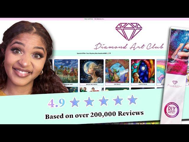 Is Diamond Art Club Worth it?  ($$$ diamond painting )