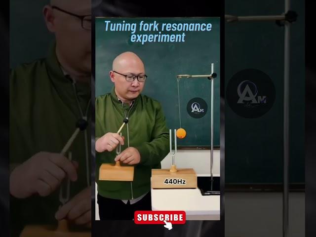 Tuning fork resonance experiment|Anbu's Mind|Oscillations|Vibrations|Frequency|Physics experiment