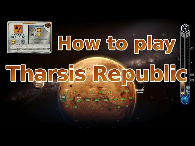 Terraforming Mars Tutorial - Tharsis Republic