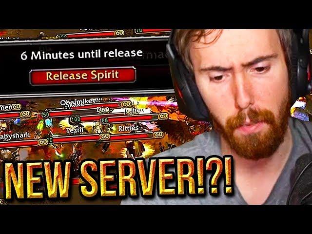 Asmongold Is Thinking About Leaving His PvP Server (Faerlina) - Classic WoW