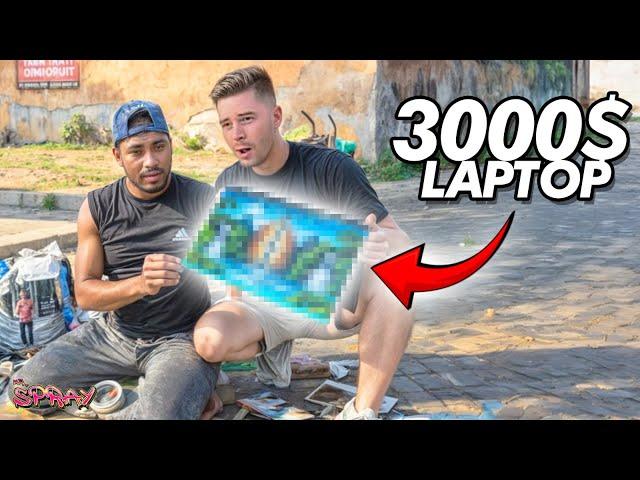 I Asked a Street Artist to Paint my $3000 Gaming Laptop